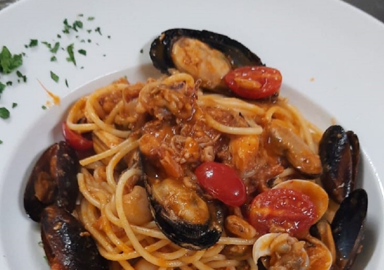 spaghetti allo scoglio